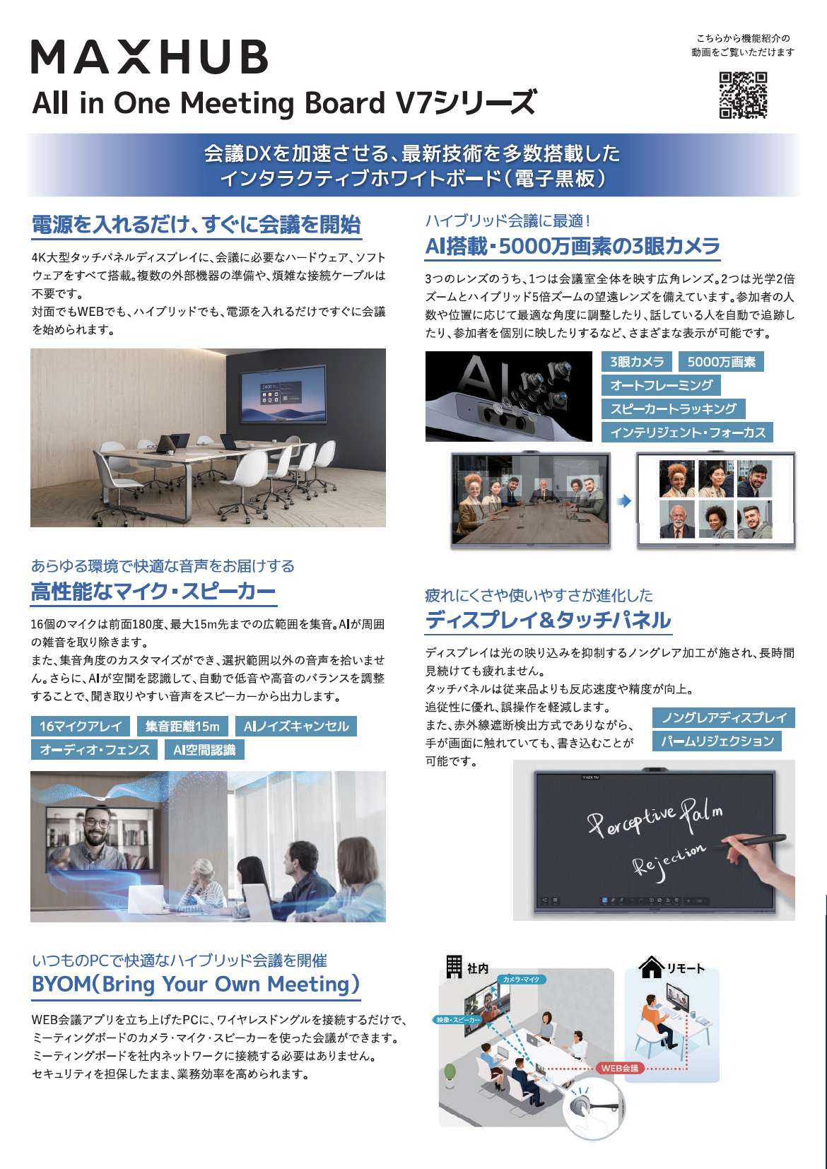 ここから始めるDX　『MAXHUB』 All in One Meeting Board