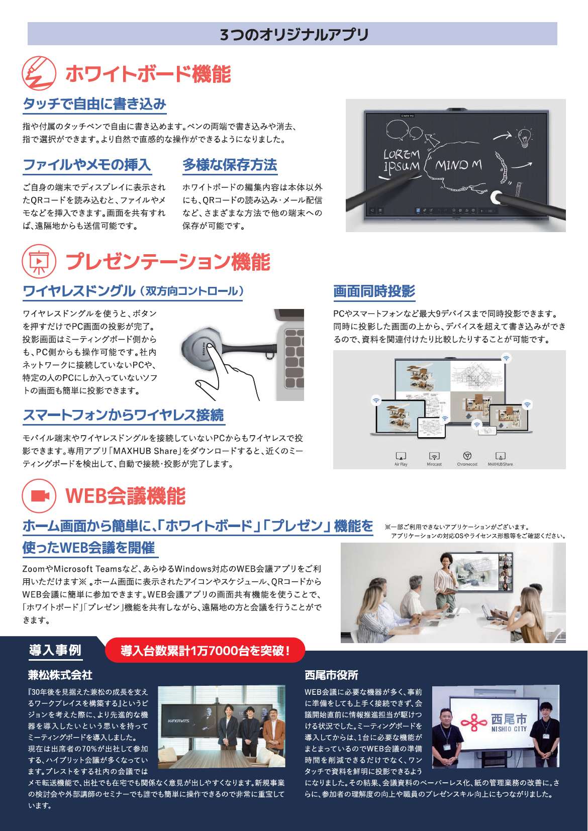 ここから始めるDX　『MAXHUB』 All in One Meeting Board